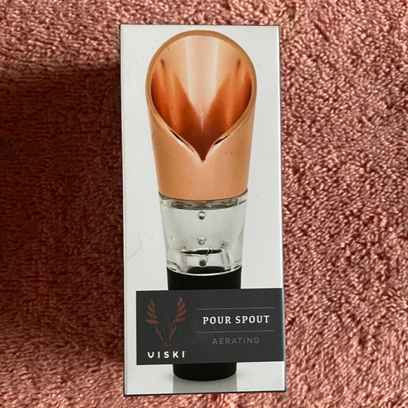 Viski Summit Aerating Pour Spout, Copper - Picture 2 of 4